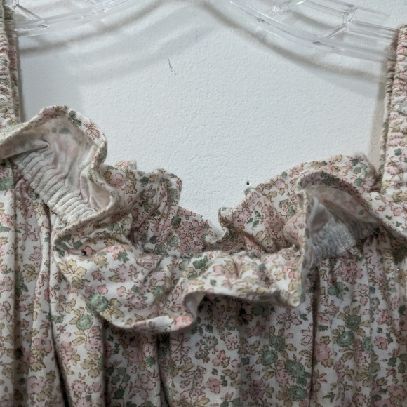 Polo Ralph Lauren Floral Print Ruffle Top Puff Sleeves, Girls 12 - Picture 2 of 10